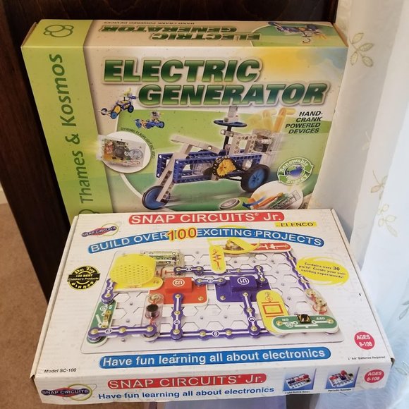 Snap Circuits PLUS Electric Generator Learning Toys, STEM Games - Picture 1 of 11